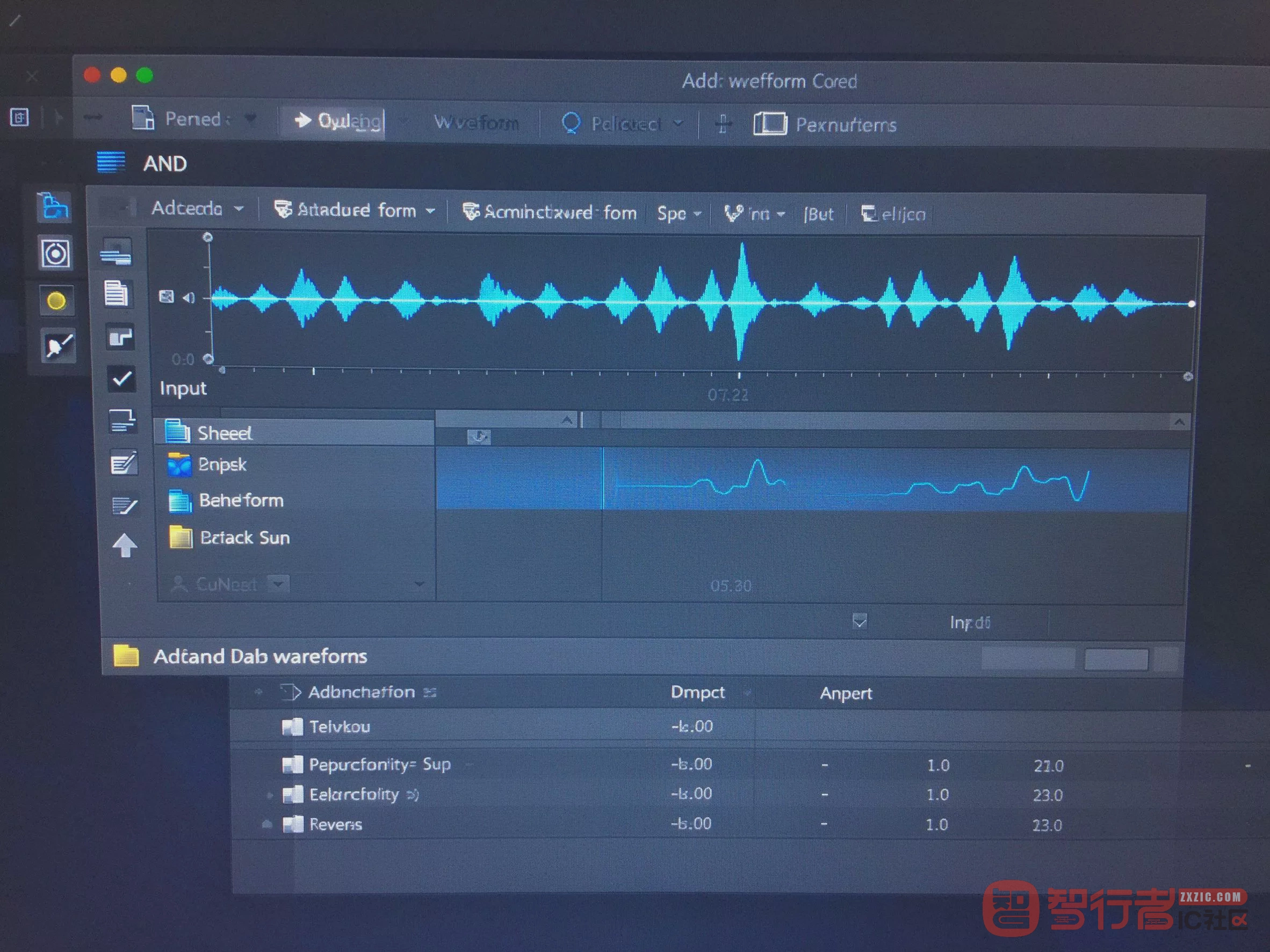 attach waveform