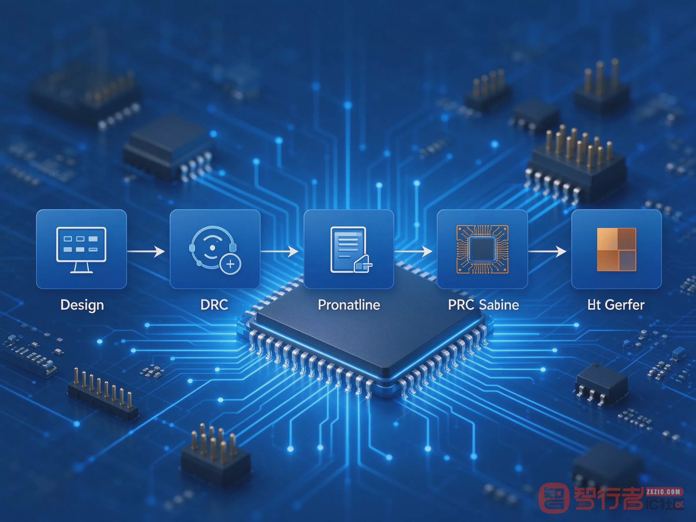 PCB设计流程框图